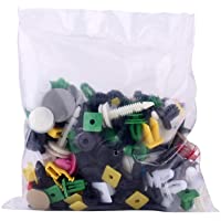 EVGATSAUTO 200 Piezas Surtido Universal de plástico para Puerta de Coche Clip de Ajuste de Parachoques Retenedor Remache…